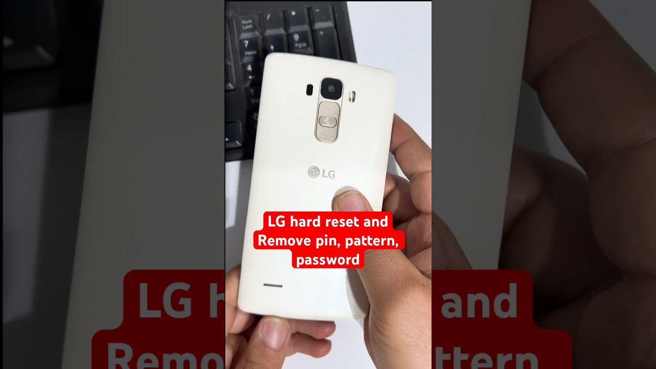 LG hard reset / remove password, pin, pattern fastest method #homatell #homatell_official