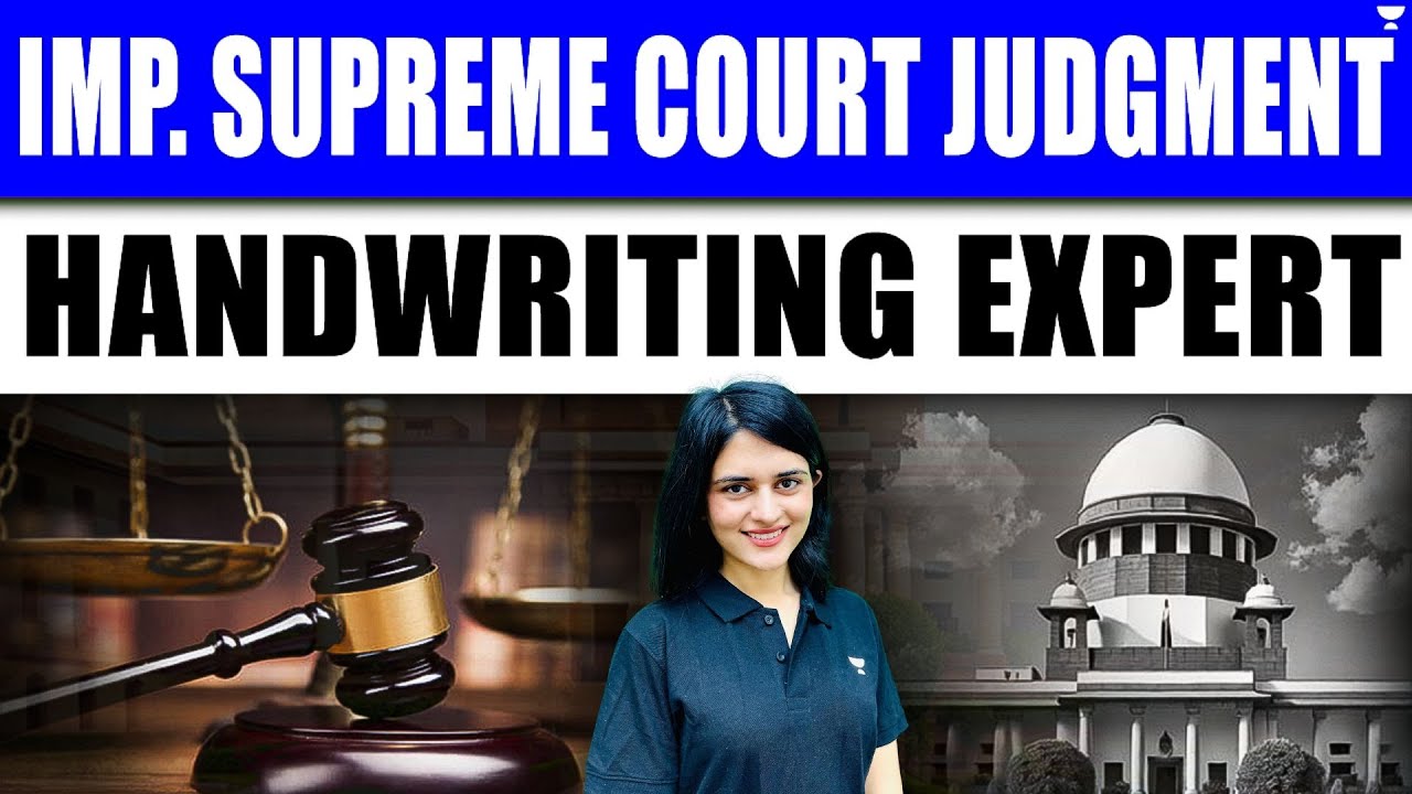 Does Handwriting Expert Evidence Need Corroboration? Supreme Court’s Key Judgment | Nisha Lamba