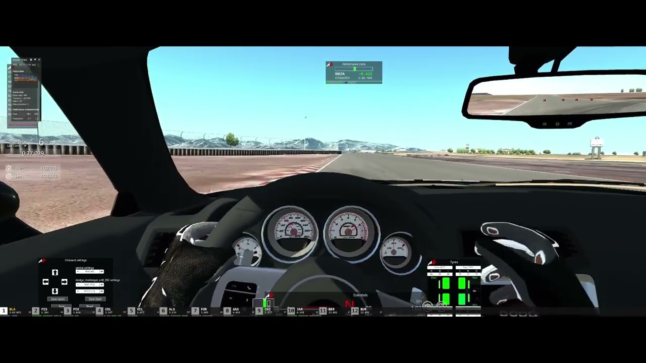 Challenger 392 @ WHP East Casual Quick Lap Assetto Corsa #trackday #simracing #nasa