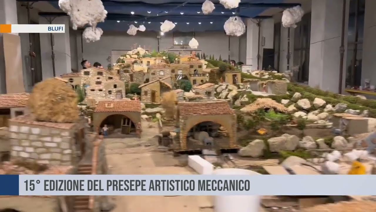 Blufi. 15° edizione del Presepe Artistico Meccanico