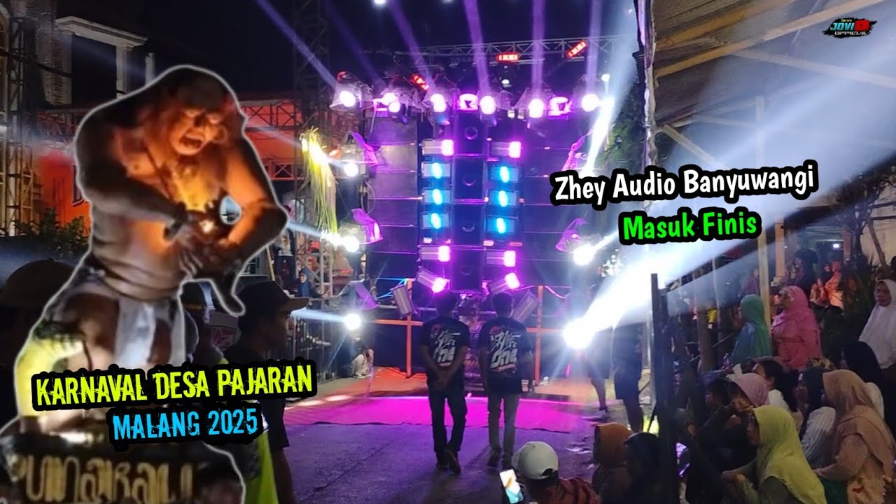 Zhey Audio Banyuwangi Finish Karnaval Pajaran Poncokusumo Malang Jawa Timur Tahun 2025