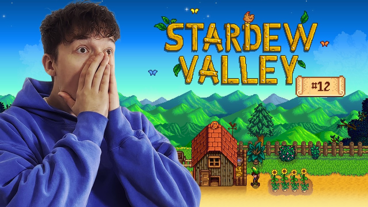 On passe la PREMIERE ANNEE dans notre ferme (et je n'ai QUE des bonnes choses) - Stardew Valley #12