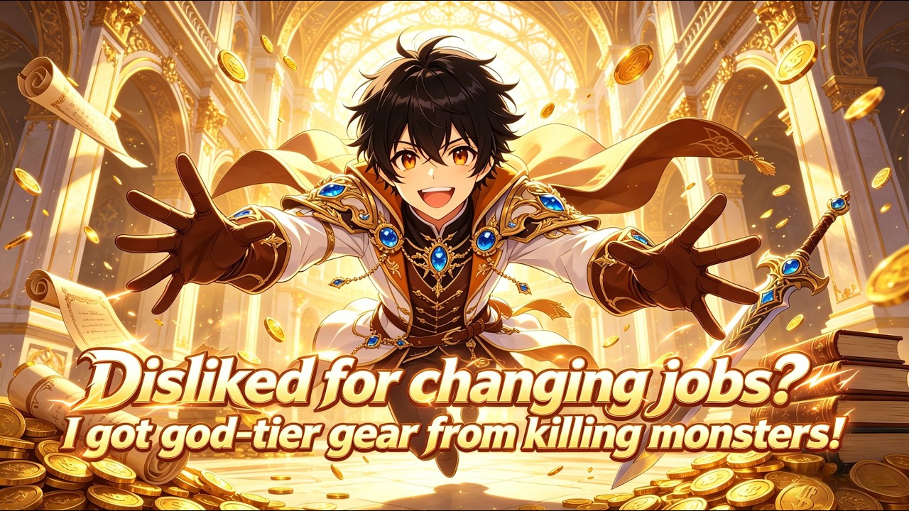 【FREE】Disliked for changing jobs? I got god-tier gear from killing monsters!#Anime