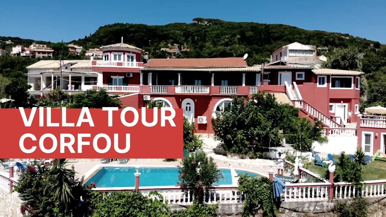 VILLA TOUR A CORFOU ! CINDYCHTIS