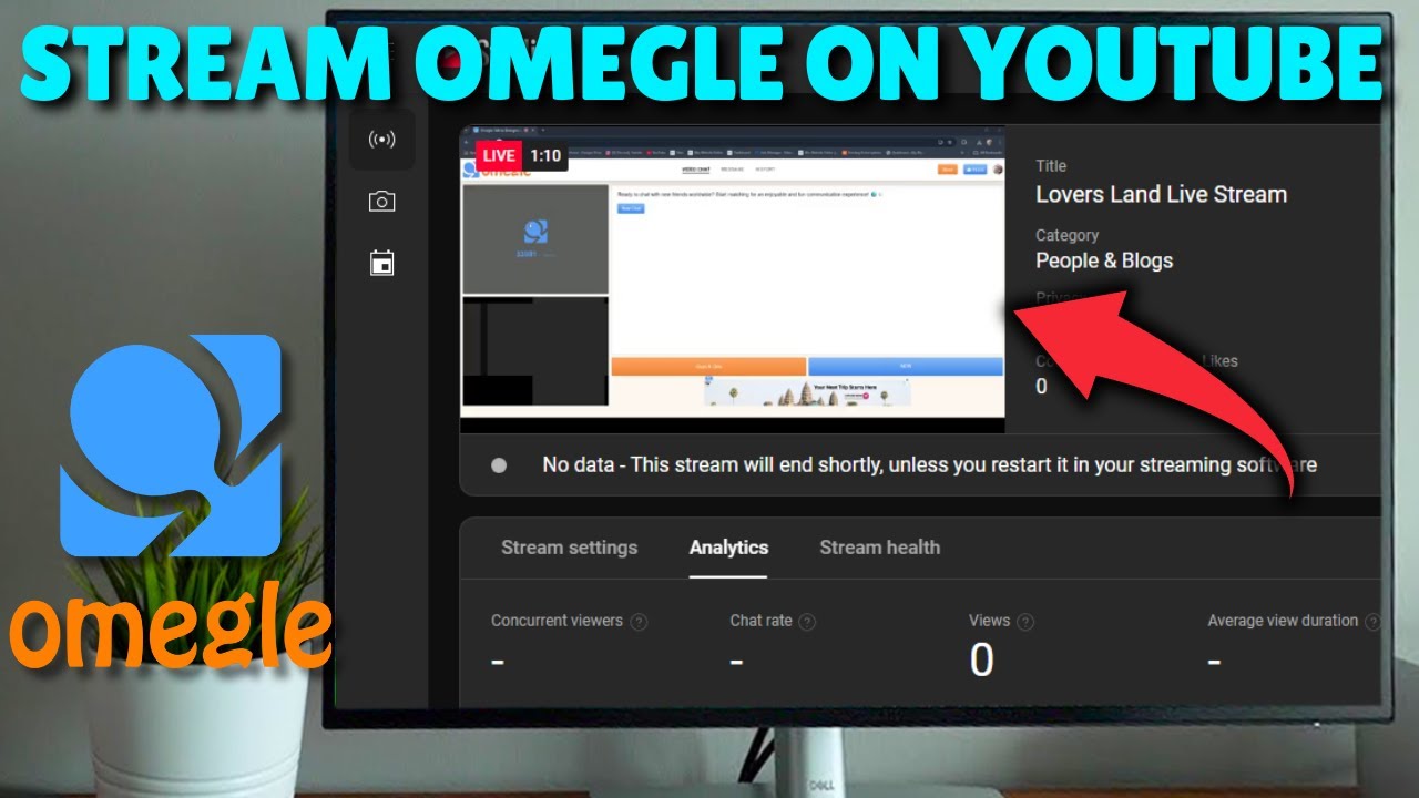 How to Stream Omegle on YouTube