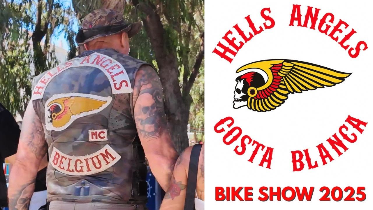 Hells Angels & Harley Davidson 🦅🔥 Bike Show 2025 | Costa Blanca L’Albir, Spain