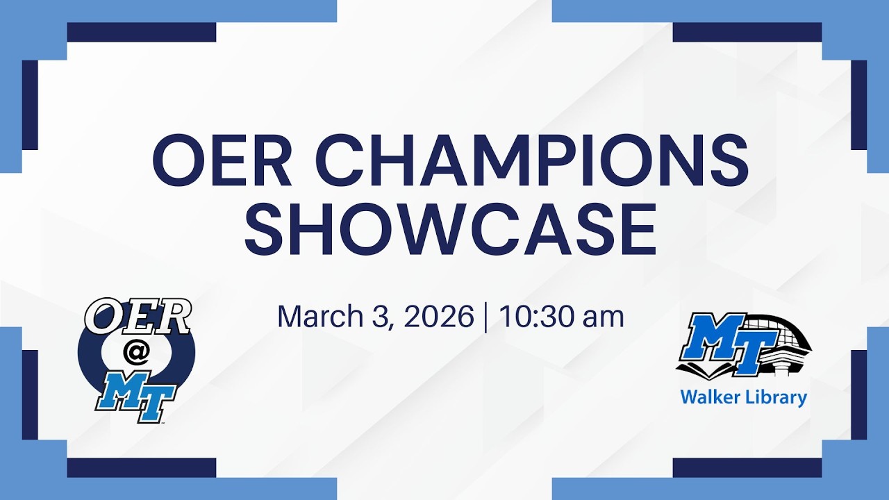 OER Champions Showcase 2026