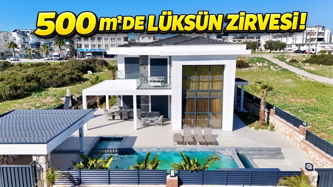 Bu Villa Aşırı İddialı! 500 m² Arsa İçinde Lüks Yaşam Didim (D-67)