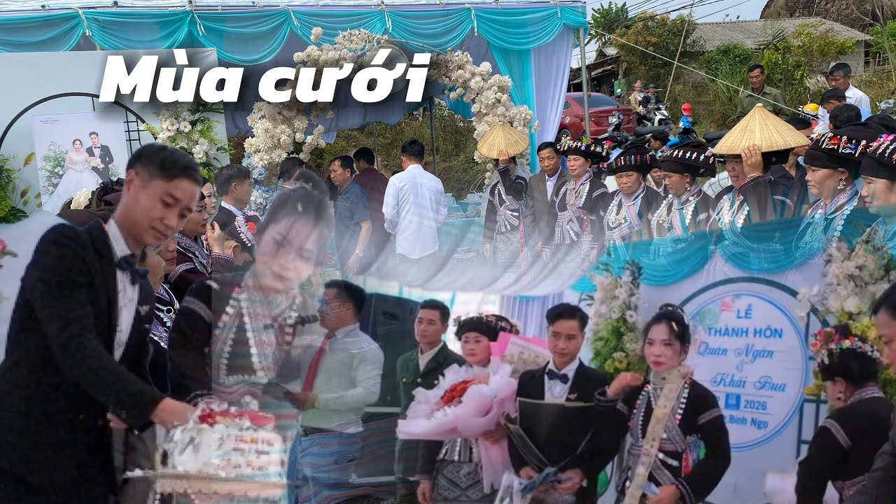 ĐÁM CƯỚI CỦA NGƯỜI LÀO .TẠI BẢN NẬM SO MƯỜNG KHOA LAI CHÂU \\KIỆT SUKY VLOGS