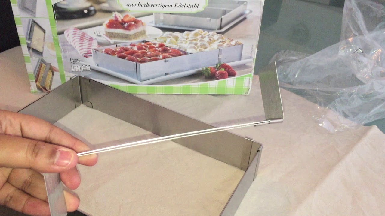 Unboxing Backrahmen