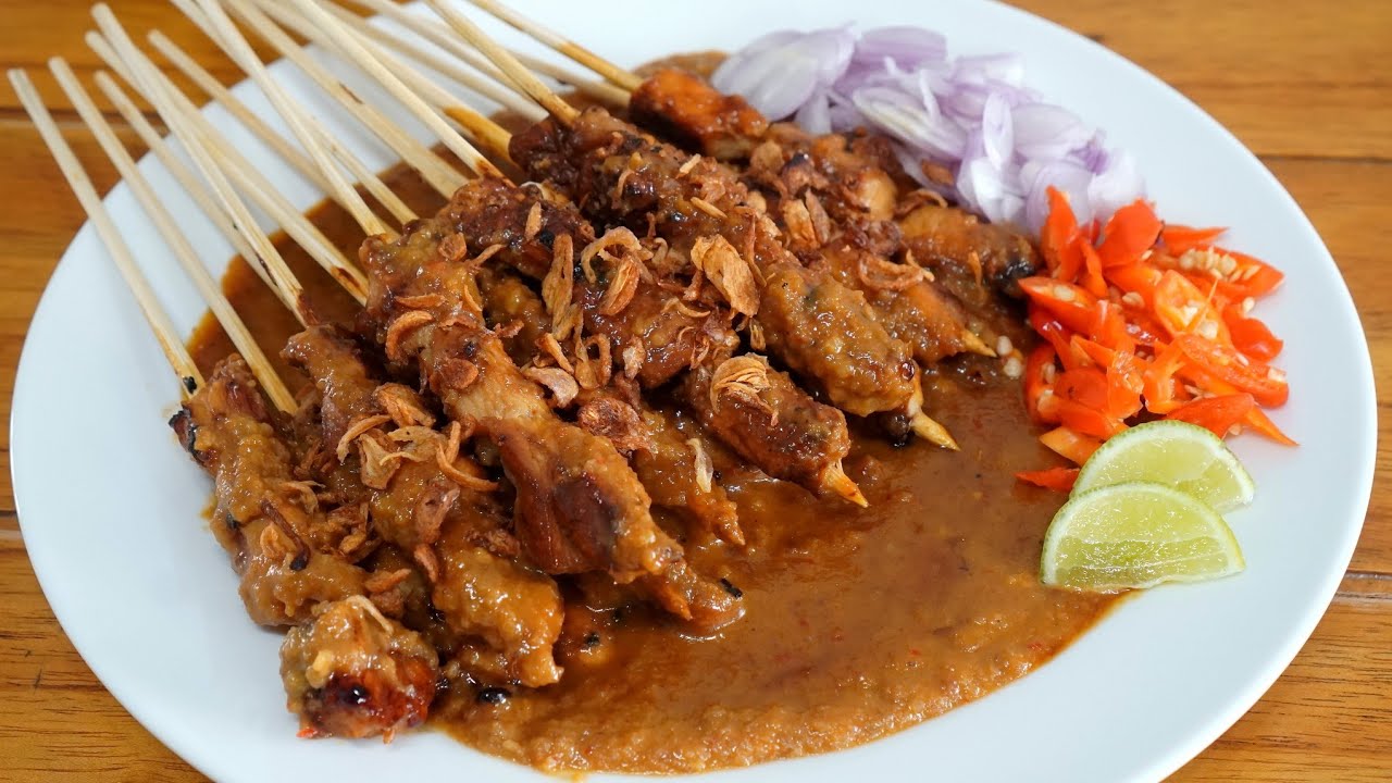 RESEP SATE AYAM MADURA PALING MUDAH & ENAK , BIKIN SUAMI KETAGIHAN!!