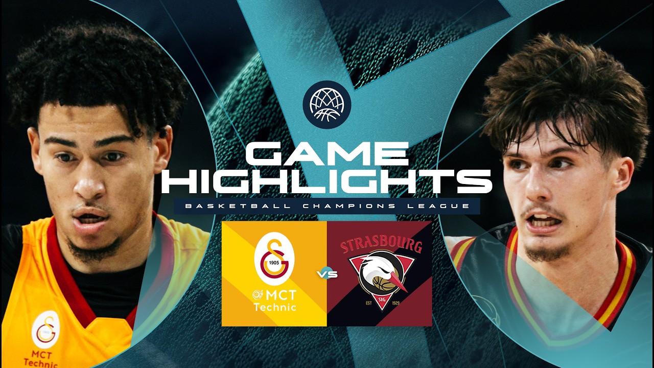Galatasaray MCT Technic v SIG Strasbourg | Highlights | #BasketballCL 2026-27