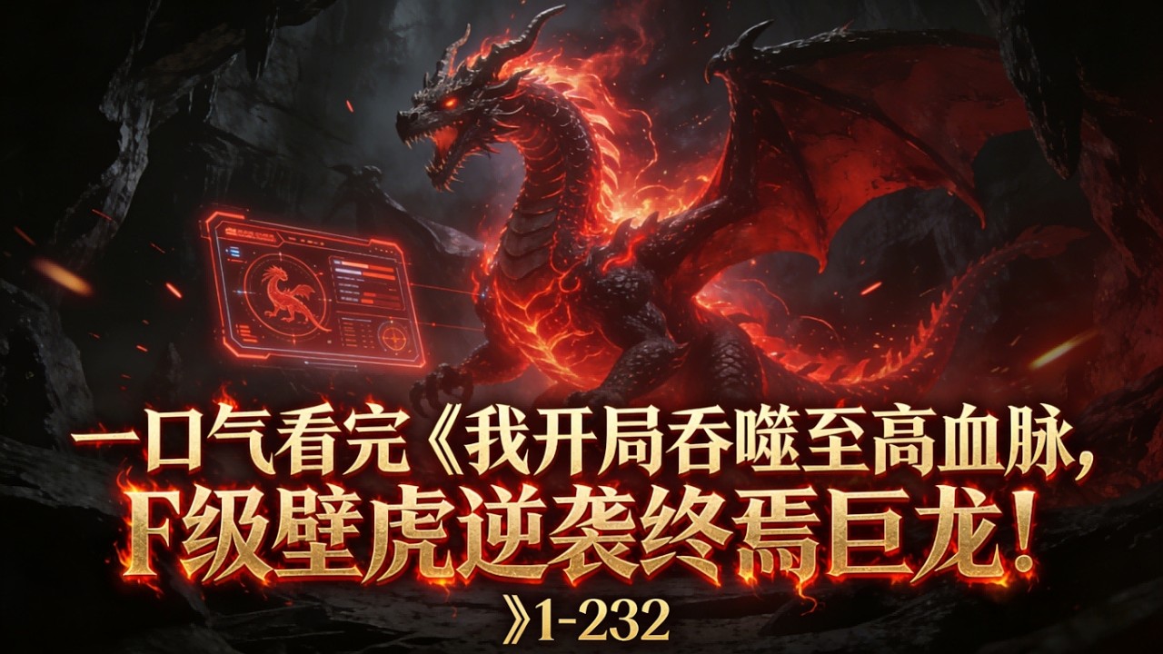 一口气看完《我开局吞噬至高血脉，F级壁虎逆袭终焉巨龙！》1-232 凌天转生成御兽世界中的一只壁虎。【神兽进化系统】为他铺就一条通往终极的进化之路！进化路线：【哥斯拉·宇宙吞噬者】！ #星辰漫客