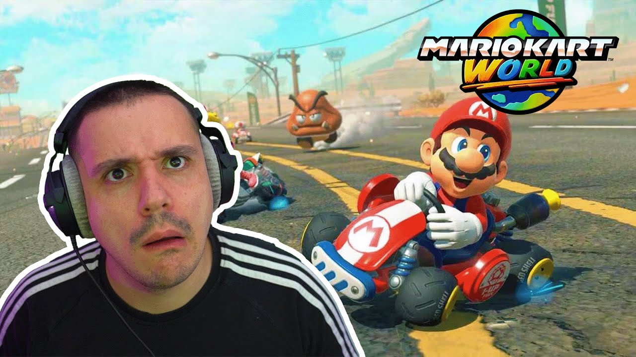 Un tryharder sur Mario Kart World