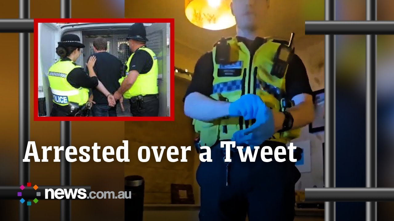 Man arrested in the middle of the night for a tweet in the UK
