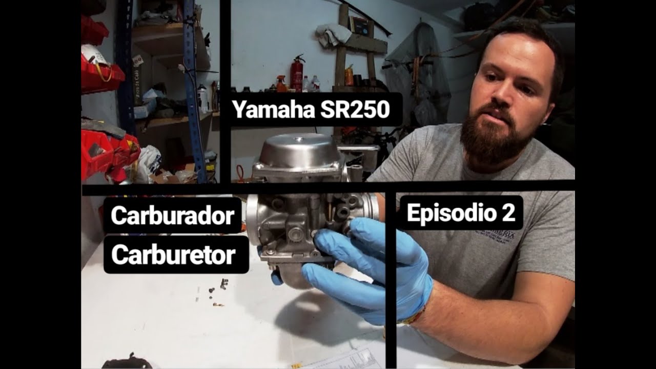 Yamaha SR 250 Carburetor Restoration / Repair (Episode 2) Restauración/Reparación Carburador