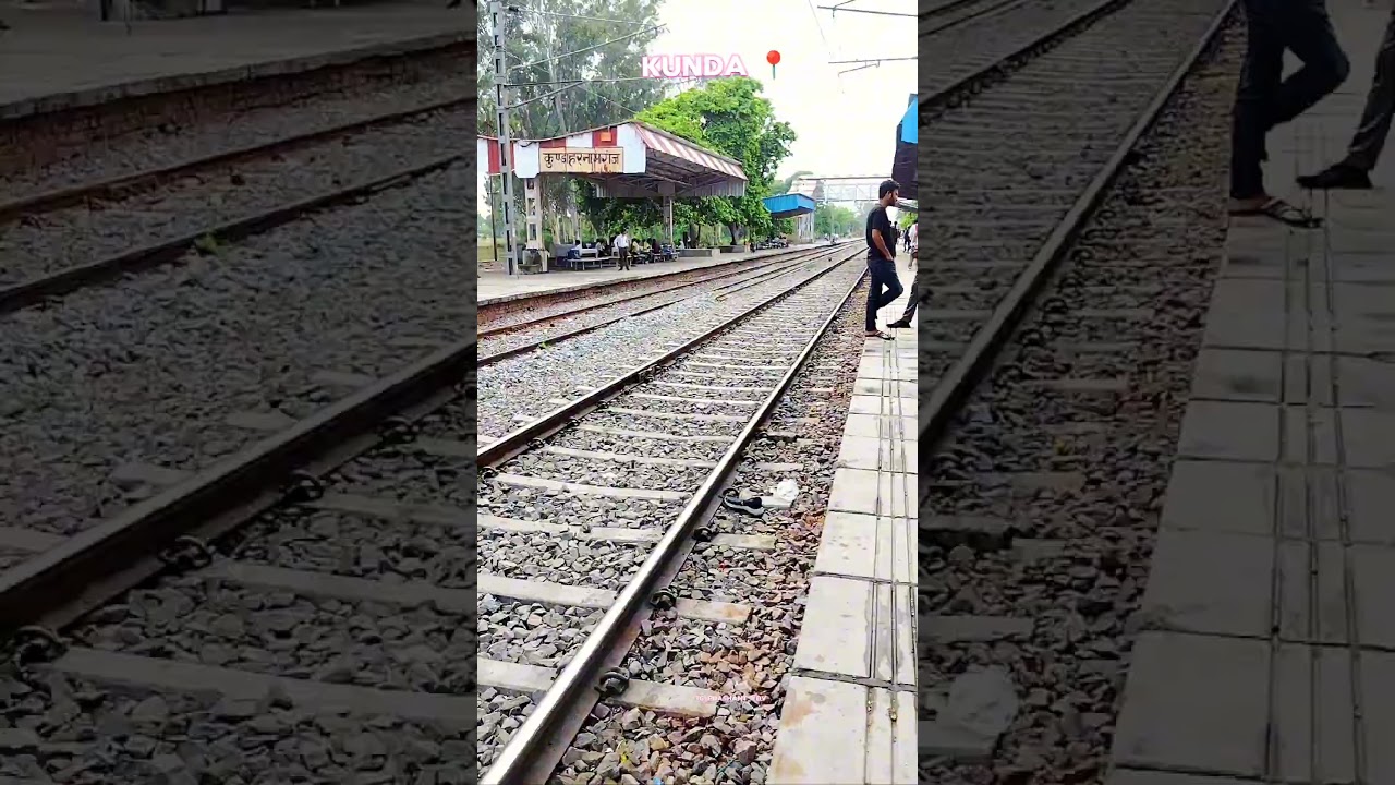 kunda harnamganj railway station 🚉#kunda#pratapgarh #mangarhmandir