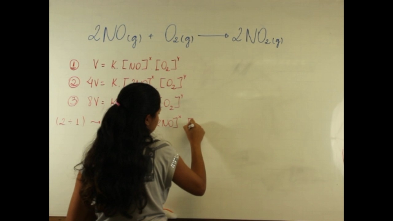 Resolução de Exercício - Cinética Química