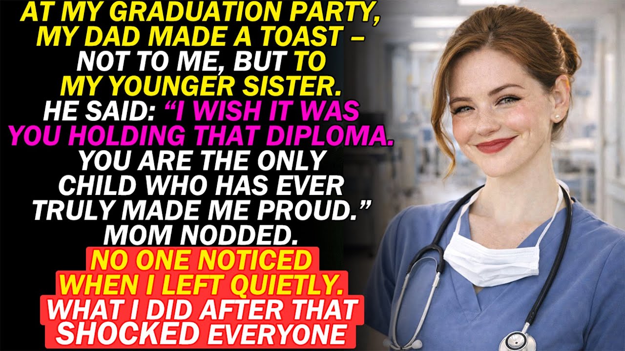 At My Graduatuin Party, My Parents Said My Sister Was 