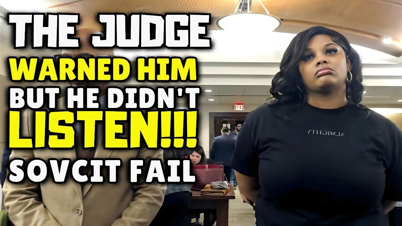 Hillbilly Sovereign Citizen Gets SHOCKED When Judge Refuses His Nonsense