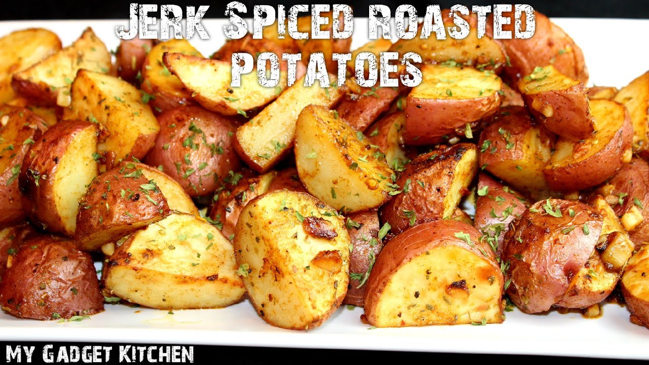 Jerk Spiced Oven Roasted Potatoes | June Oven | Easy & Delicious | My Gadget Kitchen | 