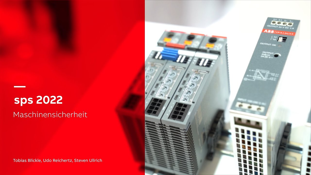 ABB auf der SPS 2022: Maschinensicherheit