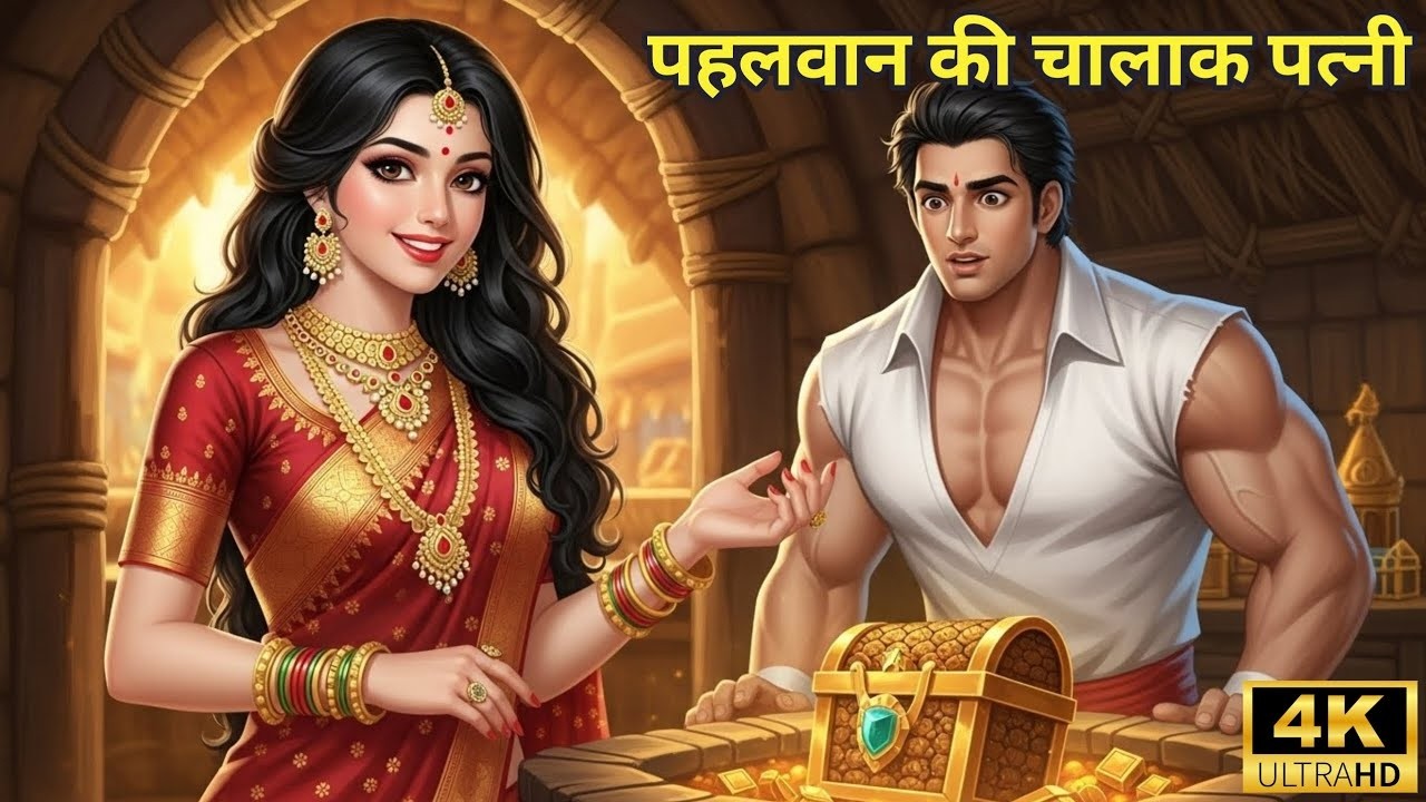 पहलवान की चालाक पत्नी || The wrestler's cunning wife || #hindistories #kahani