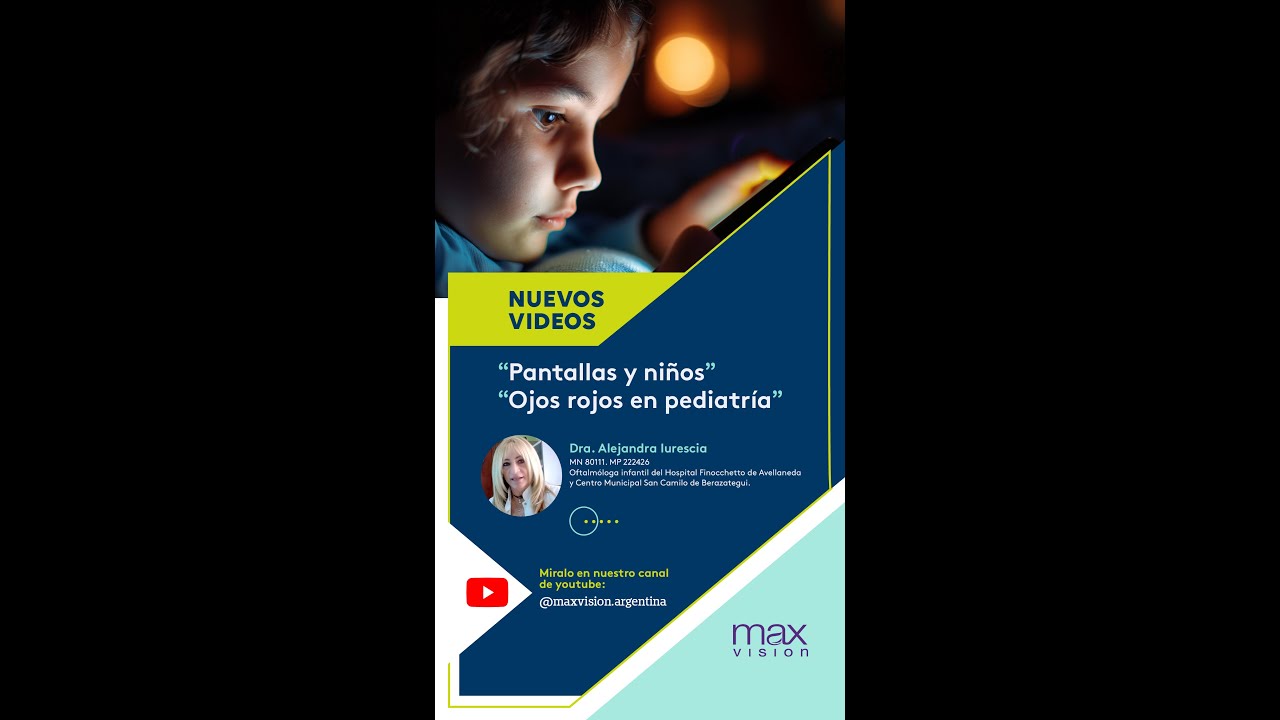 Ojos rojos en pediatría por la Dra. Alejandra Iurescia