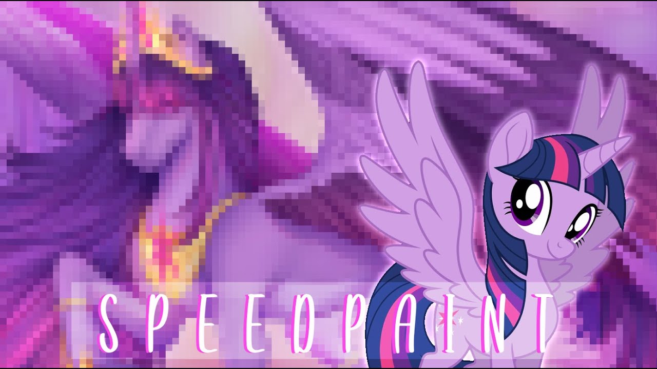 Drawing The Princess of Friendship In My Style |  MY LITTLE PONY  SPEEDPAINT