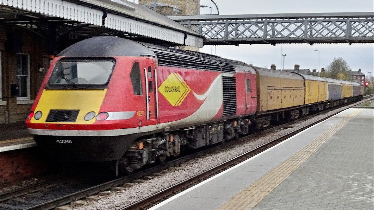 Trains Through Spalding - November 2021