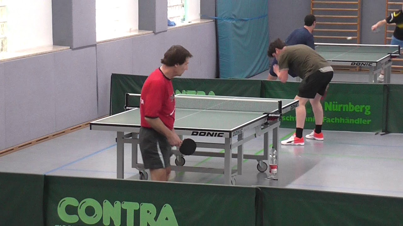 stoni vs Lukas Mueller Wuerzburg 20190302 Muehlhof Bavarian Race Table Tennis Stativ 2