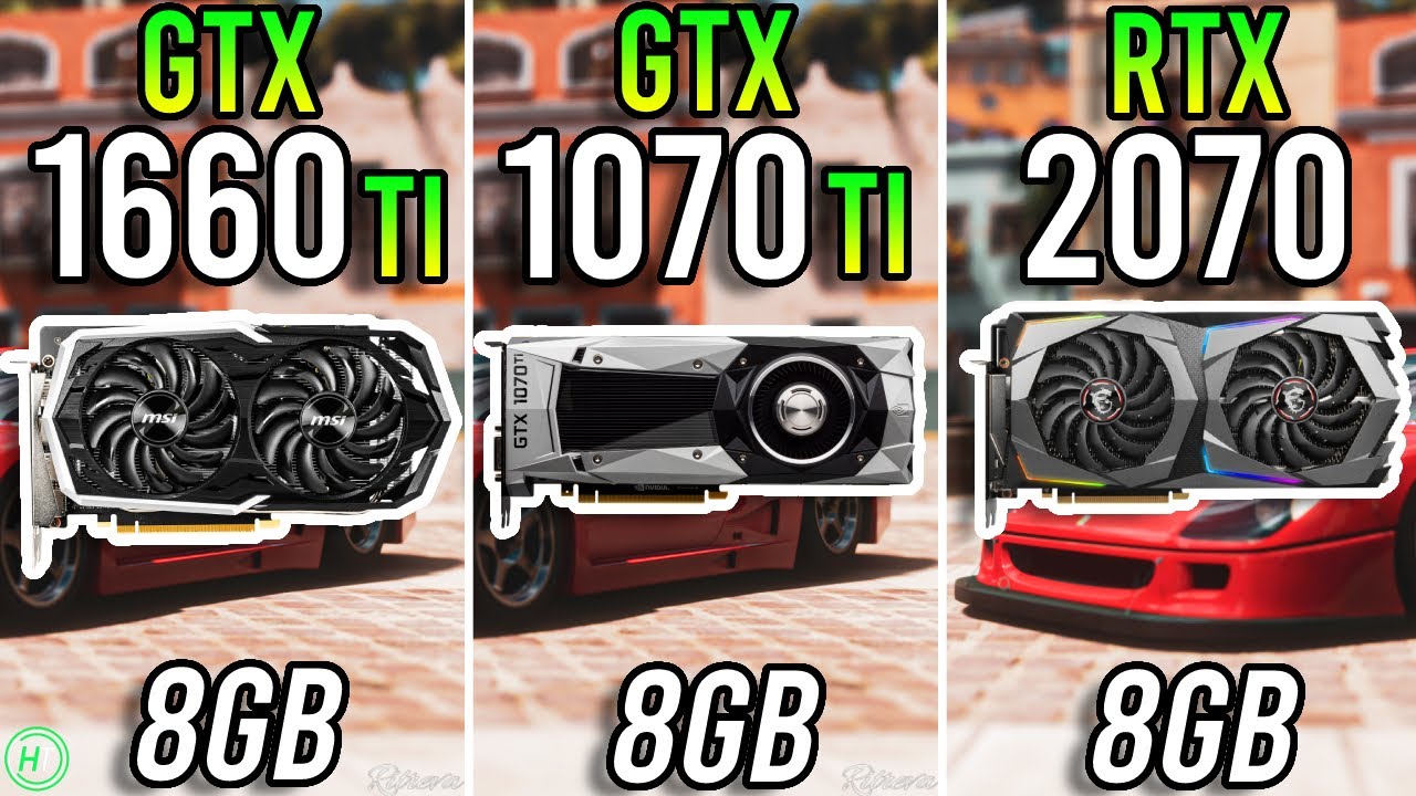 GTX 1660 Ti vs GTX 1070 Ti vs RTX 2070 - Tested in 2024