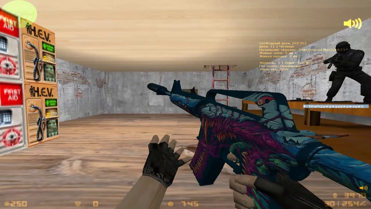 Counter-strike 1.6 JailBreak сервер №19