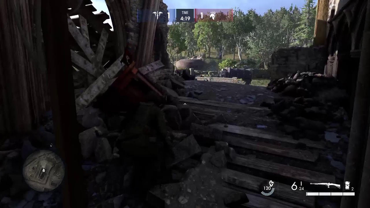 Sniper Elite 5 but case, hunts me down.
