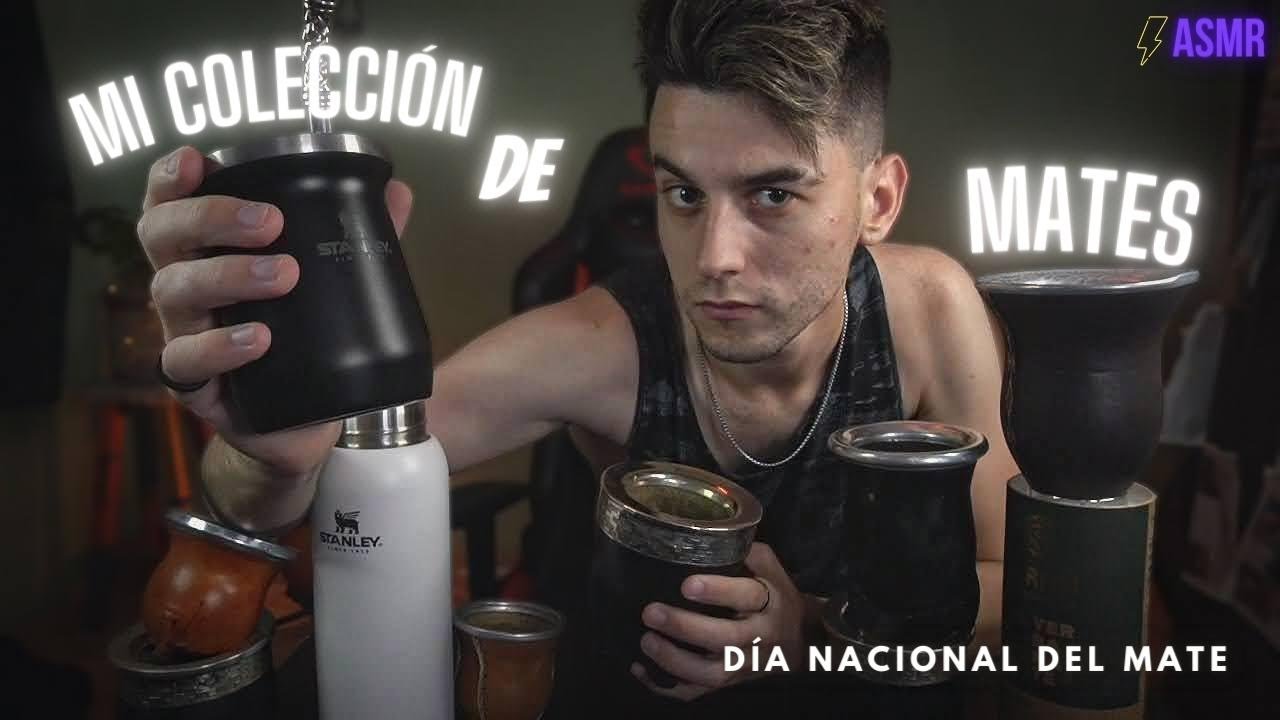 ASMR - Mi COLECCIÓN de MATES🧉 HACIENDO MATE🌙 (ASMR Español Argentina)