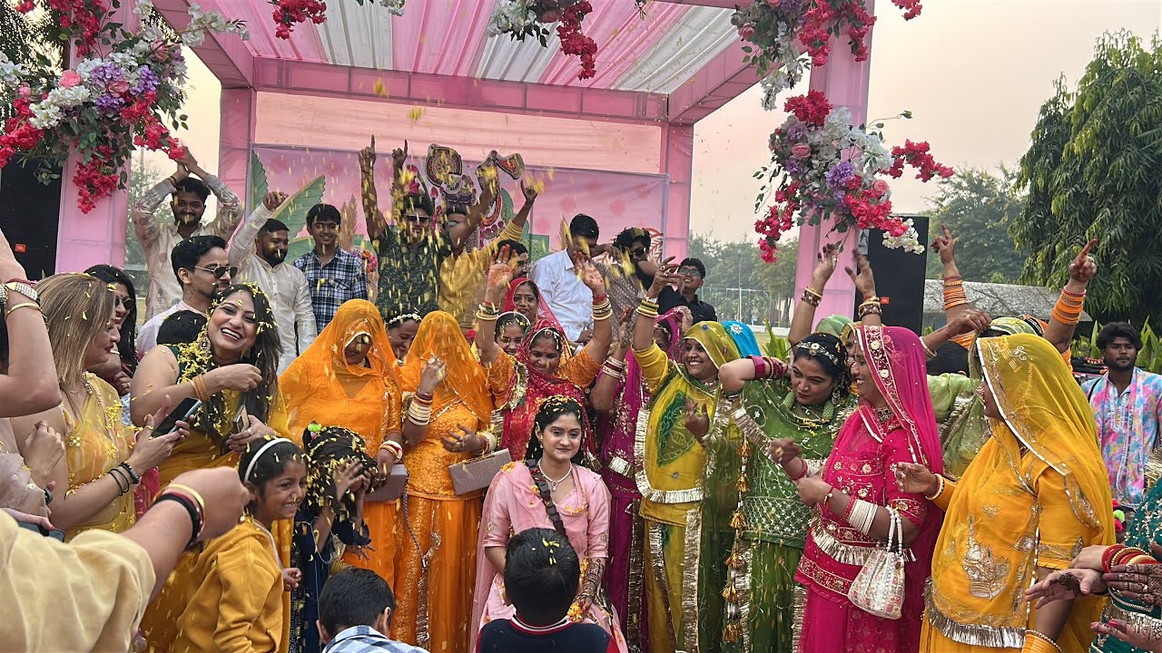 Baisa Ro Byaav - Haldi Function | jethani se milo 