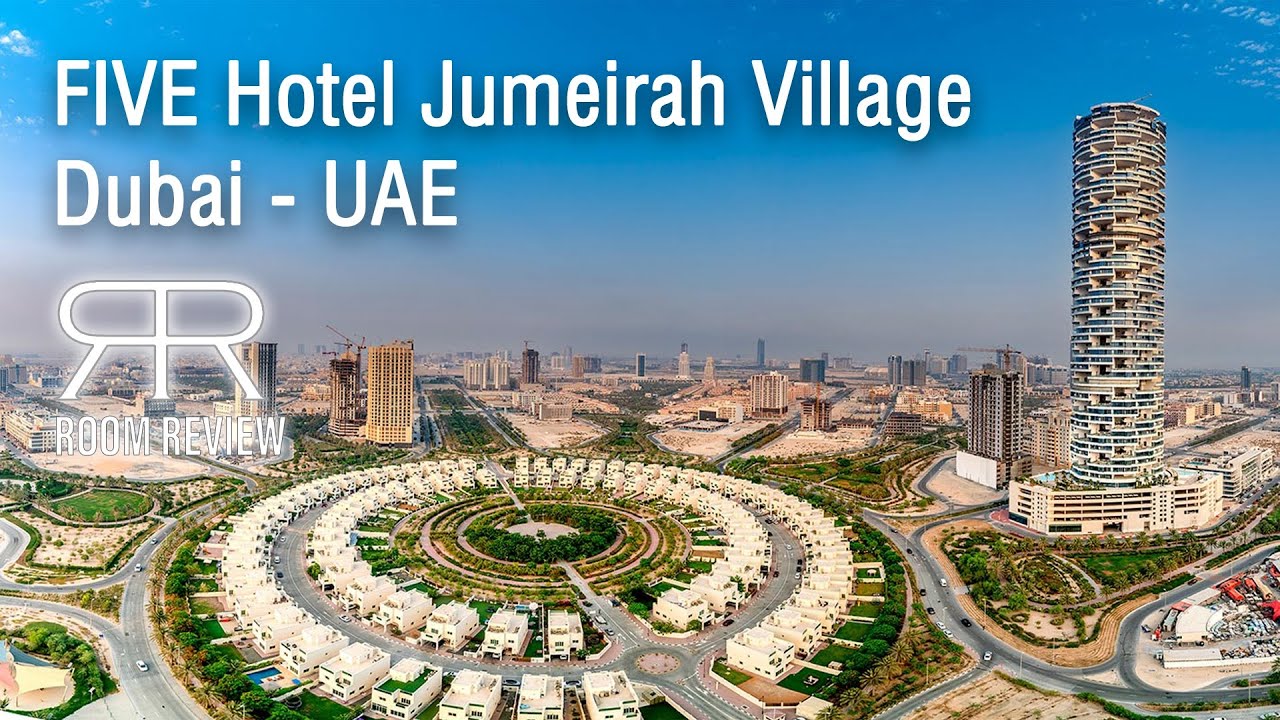 FIVE Jumeirah Village Hotel Dubai UAE - One Bedroom Sky Villa Room Review