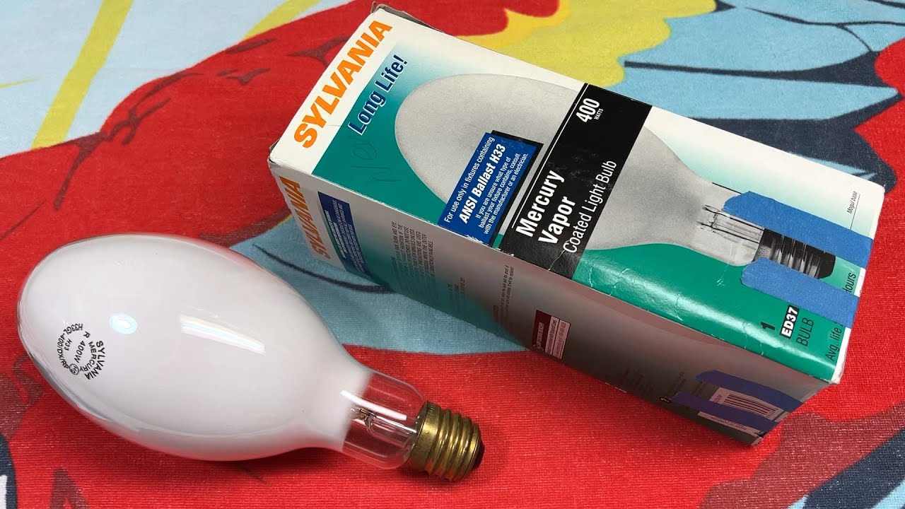 Ртутная лампа Sylvania Deluxe White мощностью 400 Вт