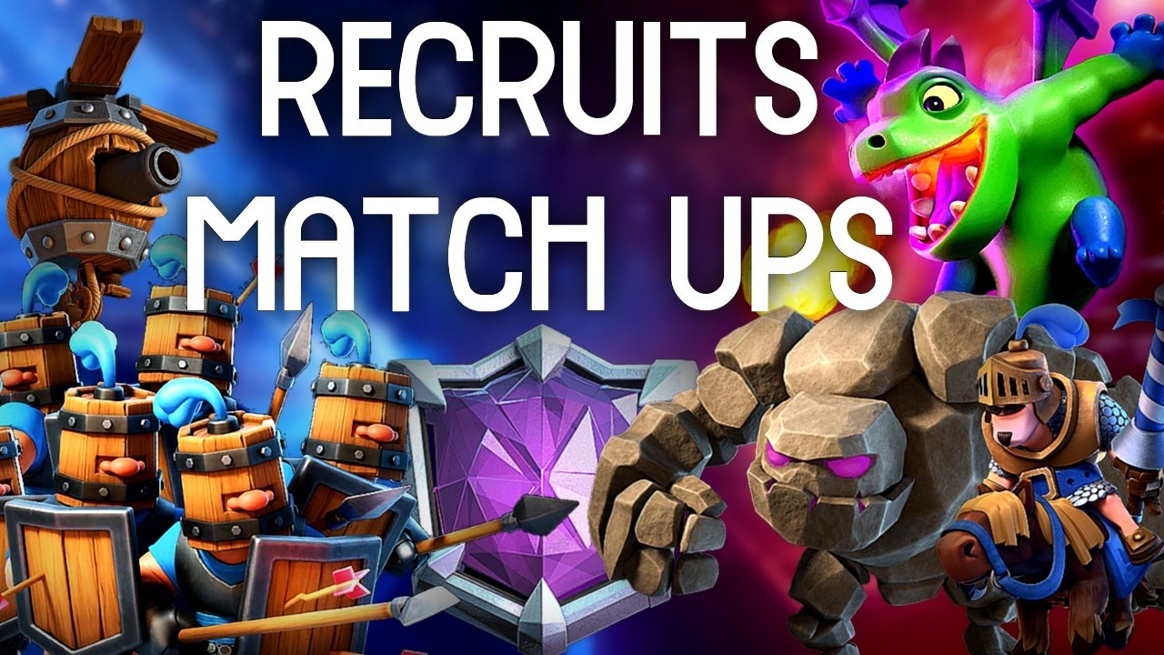 Как выиграть каждый матч с королевскими новобранцами в Clash Royale