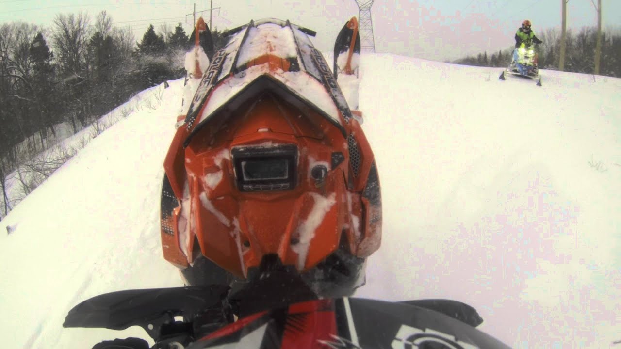 First rip with the Boondocker Turbo RMK AXYS 800!!!