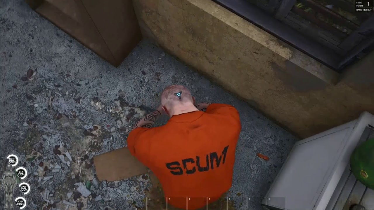 XenoKin Plays SCUM - Poop Turns Into Food Bug?!?