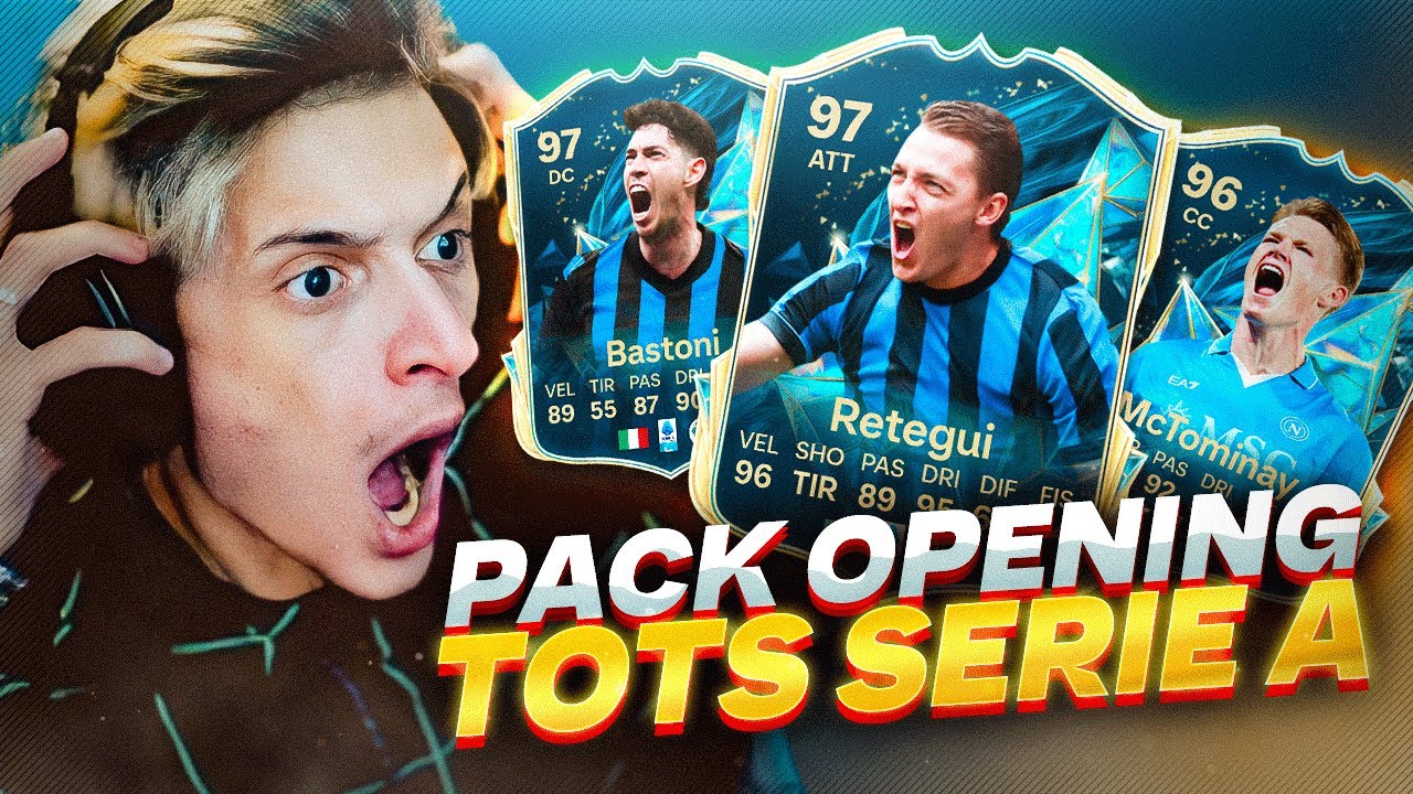 SONO ARRIVATI I TOTS DELLA SERIE A! [PACK OPENING]