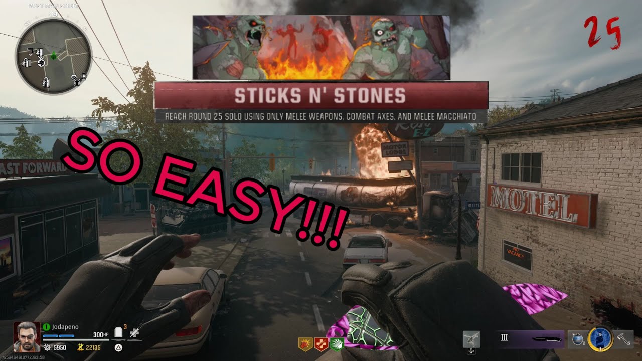 Easiest guide for the STICKS N STONES Dark Ops challenge in BLACK OPS 6