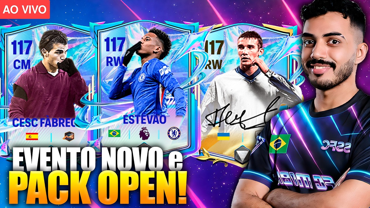 EVENTO NOVO! PACK OPEN e NOVAS CARTAS no FC MOBILE! 🤯