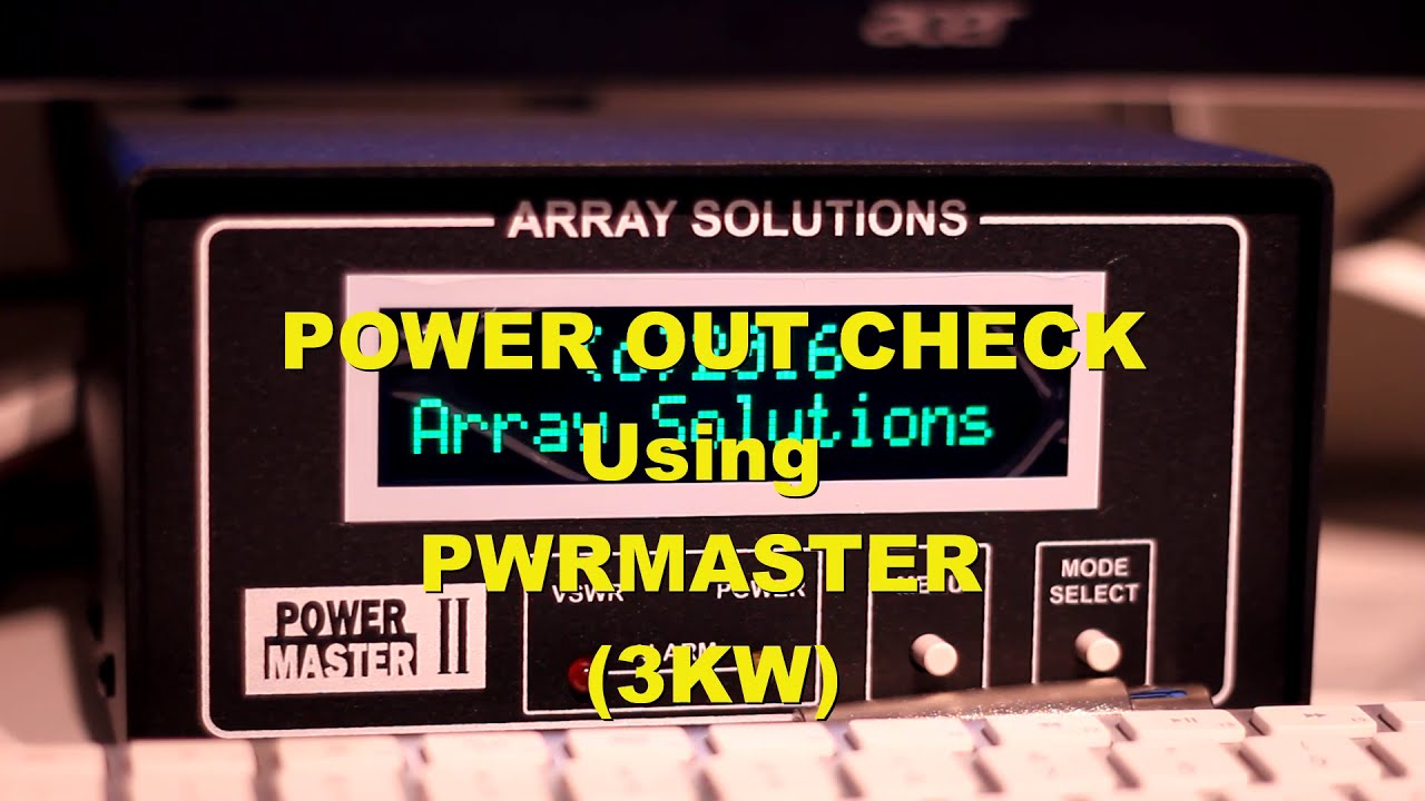 ACOM A1000 HF Linear Amplifier Test