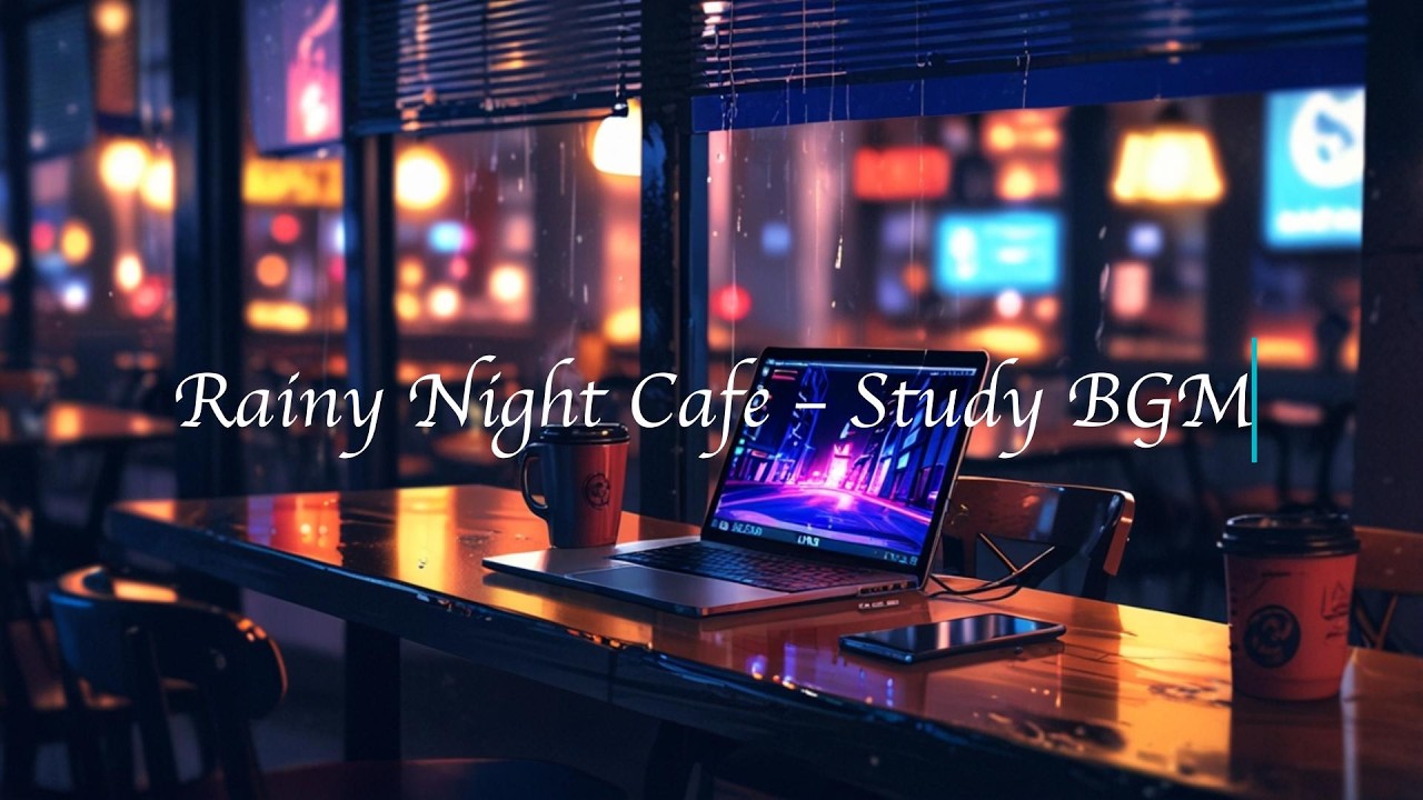 Rainy Night Cafe – Study BGM
