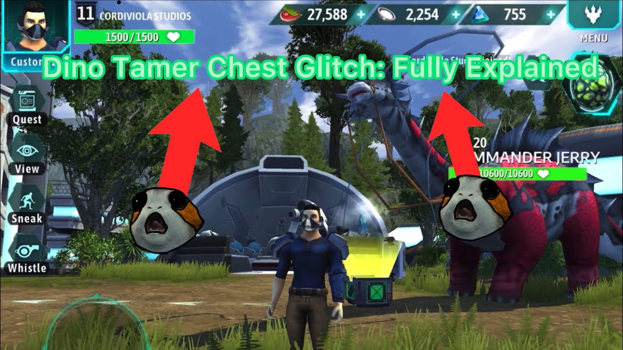 Dino Tamer Chest Glitch: Fully Explained!