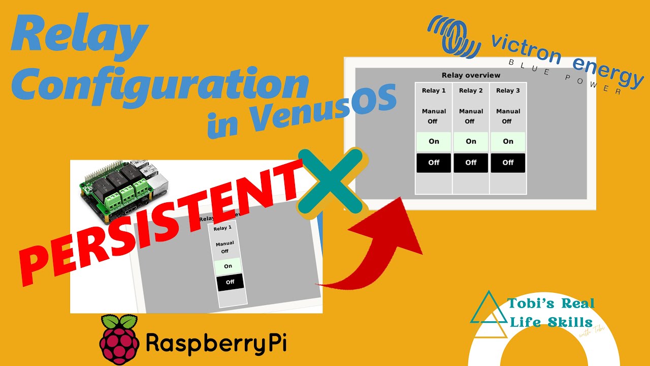 Victron VenusOS Raspberry Pi | SetupHelper от Кевина | Конфигурация реле GPIO | Обновления Survive!
