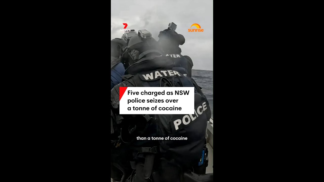 Five charged as NSW police seizes over a tonne of cocaine