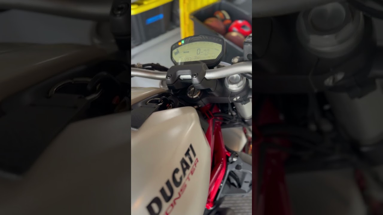 2015 Ducati 821 ABS Engine Start